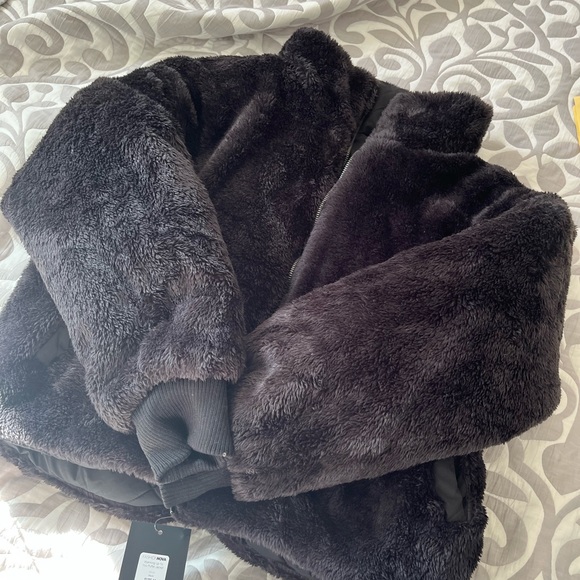 Reversible oversized bomber jacket - Picture 5 of 5